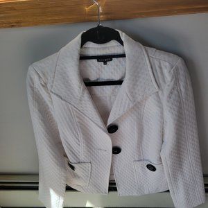 Long sleeve white jacket